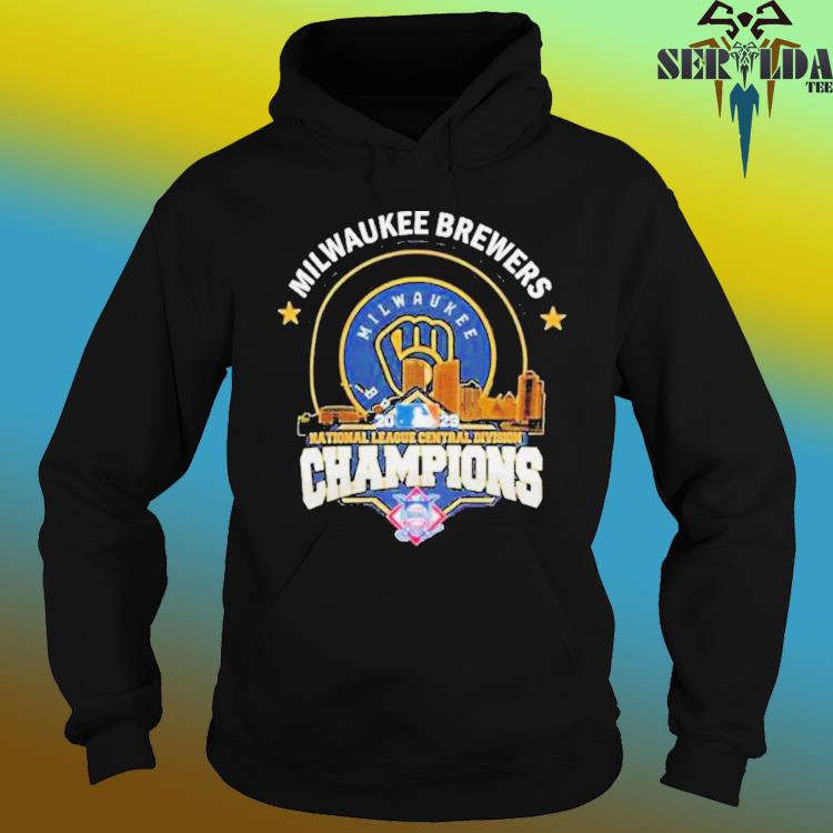 Milwaukee brewers 2023 nl central division champions skyline shirt, hoodie,  sweater, long sleeve and tank top