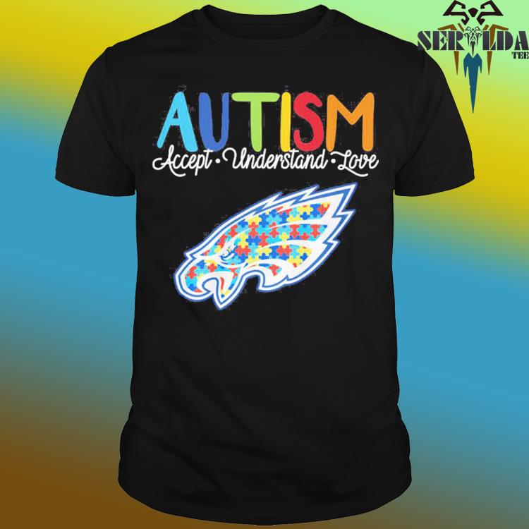 Philadelphia Eagles NFL Autism Awareness Personalized Hoodie T