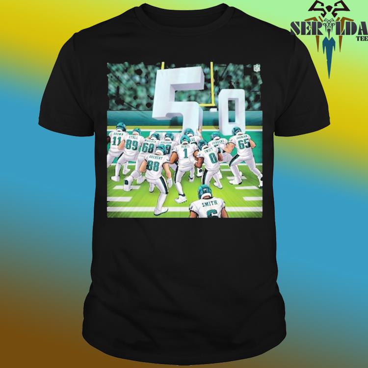 NFL Philadelphia Eagles The Brotherly Shove Is Undefeated Unisex T shirt -  Limotees