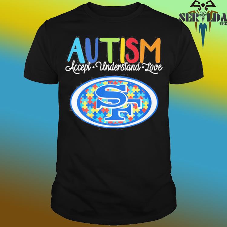 HOT TREND NFL San Francisco 49ers Special Autism Awareness Design