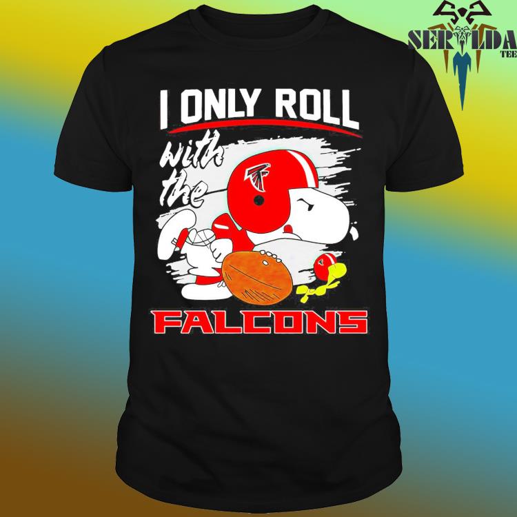 Atlanta Falcons Lets Play Football Together Snoopy T-Shirt - T-shirts Low  Price