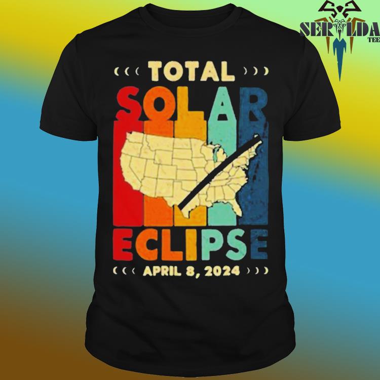 Official 2024 america path of totality april 8th 2024 total solar eclipse matching family shirt