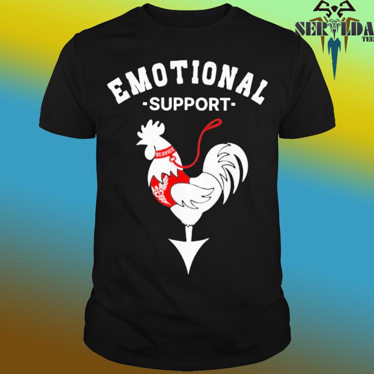 Official Emotional support chiken shirt